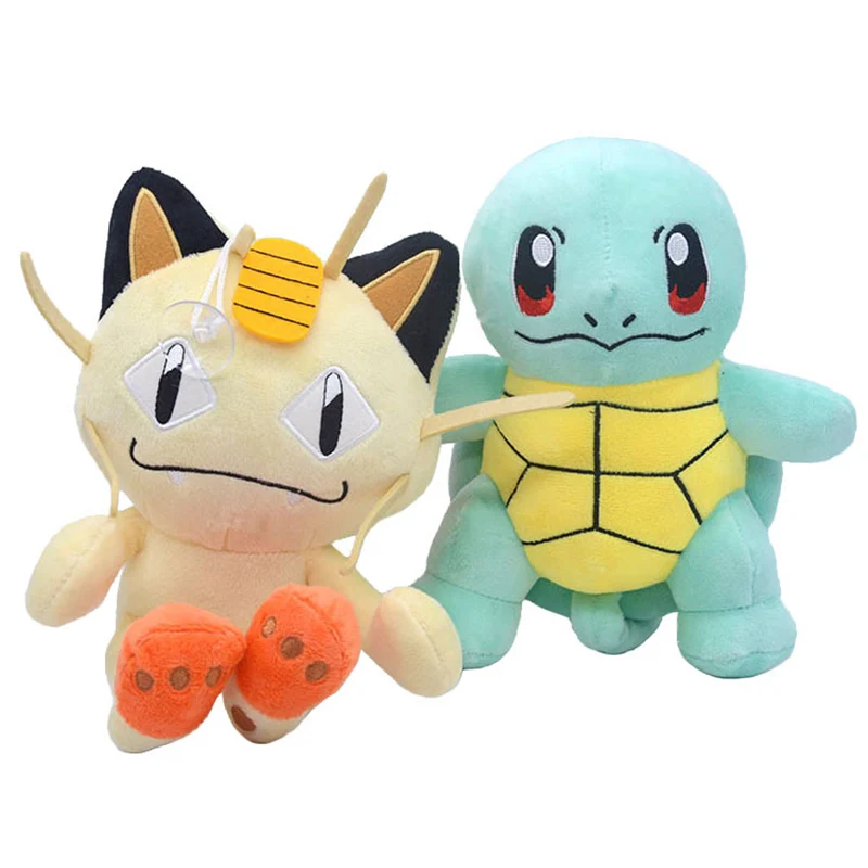 

20 см Сквиртл Meowth мультфильм игра покемон плюшевые куклы мягкие игрушки