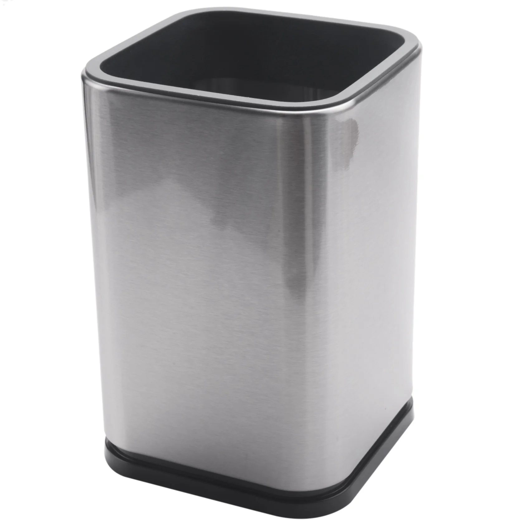 

Stainless Steel Kitchen Utensil Holder, Kitchen Cutlery Storage, Utensil Organizer, Modern Rectangular Design,17X11cm