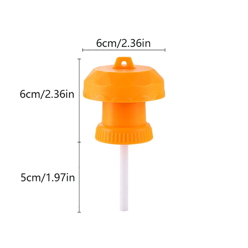 Желтая ловушка для фруктовых мух пластиковая крышка губка садовый сад ловец