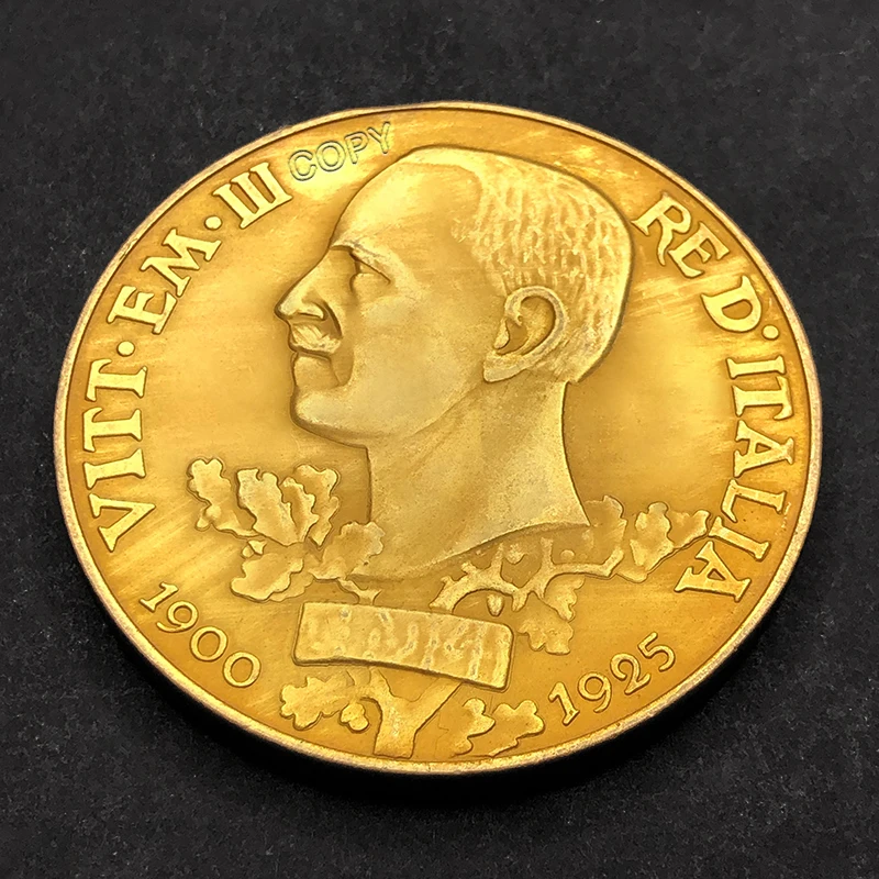 

Медные реплики монет Италии 1900-1925 годов YTYIN