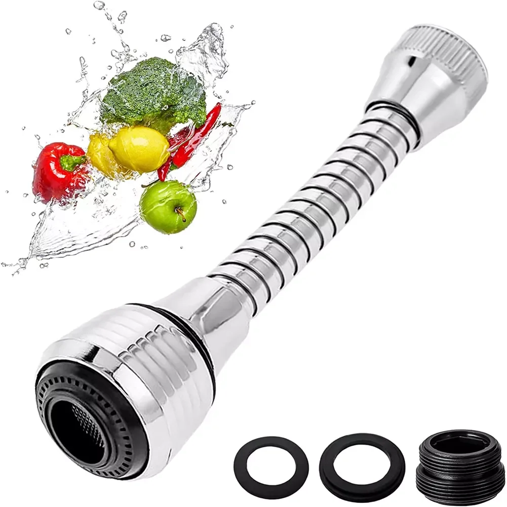 

Swivel Mode Saving Water Bubbler Nozzle High Pressure Faucet Filter Faucet Adapter Extender Foam Kitchen Faucet Aerators