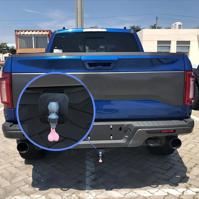 Забавная крышка сцепного устройства прицепа новинка 2024 года 3D крошечная сцепка с