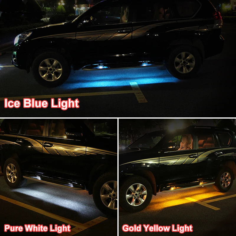 Дверная подсветка автомобиля LED внешний аксессуар для Toyota Land Cruiser Prado 150 Lc150 2010-2021 2020 2019 2018.