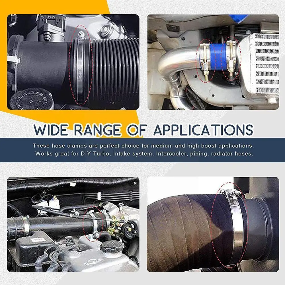 

Universal Steel Spring Clamp Hose Clamp Motorcycle Clamp Exhaust Pipe S8r2