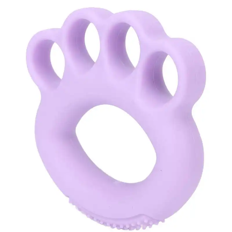 

Hand Recovery Exerciser Palm Massaging Improve Hand Stroke Comfortable Grip 4 Finger Holes 50LB Finger Flexibility Exerciser for