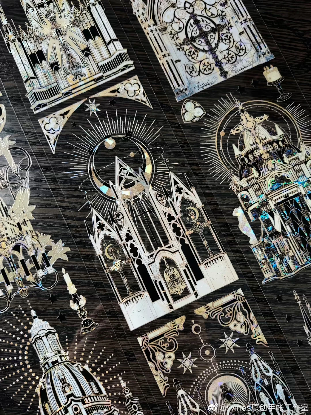 

1 Loop Gothic Castle PET Tape