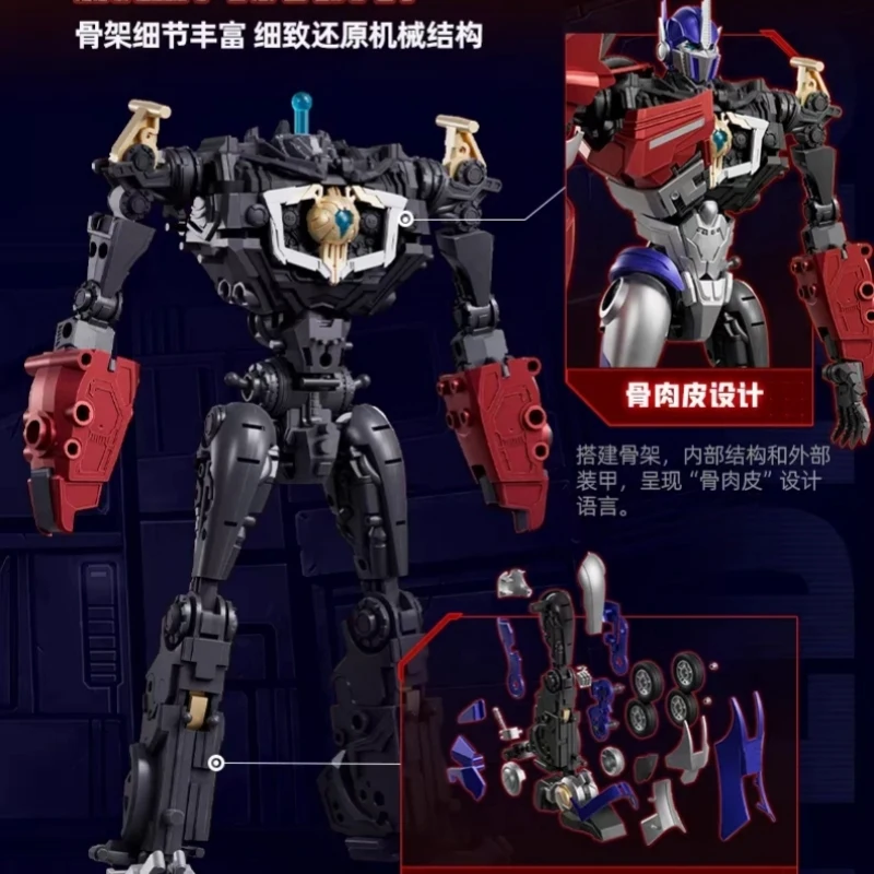 Фото Blokees Transformers: Prime Optimus Prime, серия Legend, коллекционная фигурка, подвижная модель, аниме-конструктор, игрушка для сборки, декор, подарок №2