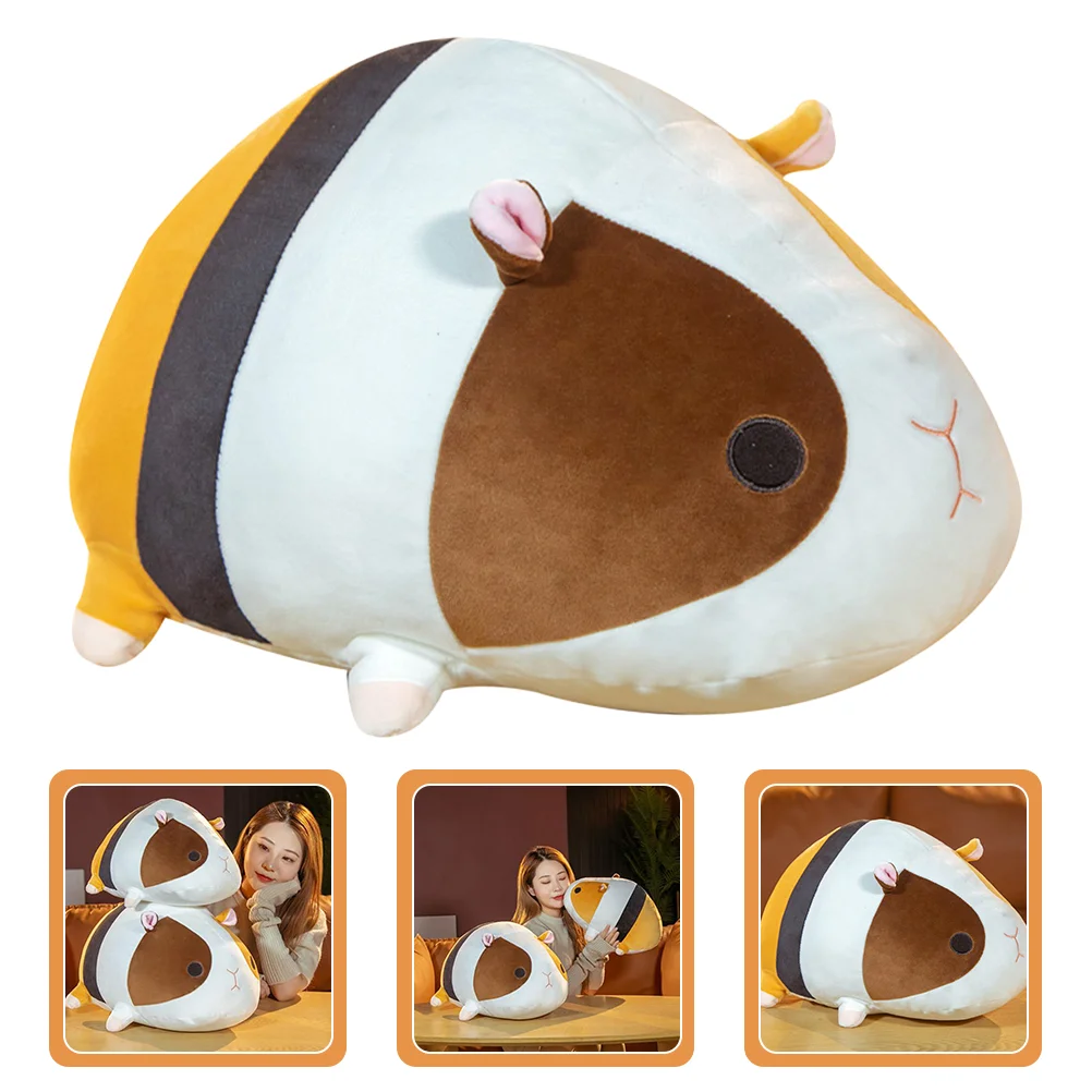 

Cartoon Plush Toy Realistic Hamster Plush Girl Stuffed Animals Cute Plush Toy Hamster Toys Kids Guinea Toys Baby Pillow