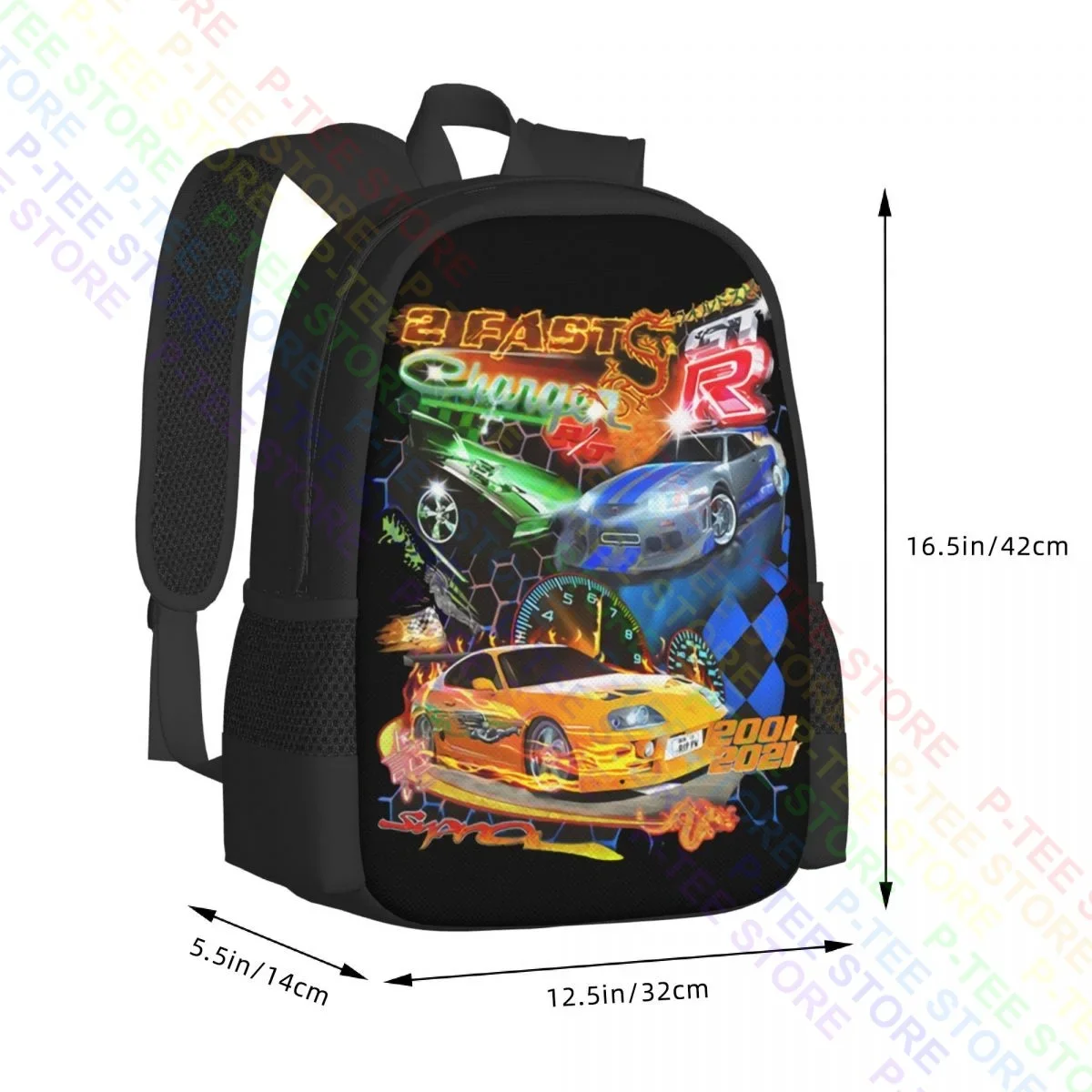 Рубашка 2 Fast рюкзак Racing CarBackpack большая вместительная сумка для обуви покупок