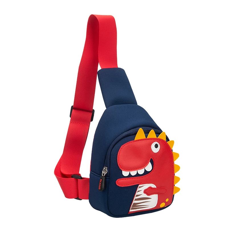 Kids Chest Bag Children's School Bags for Girls Boys Cartoon Cute Dinosaur Animal Backpack Kindergarte Small Satchel Shoulde Bag
