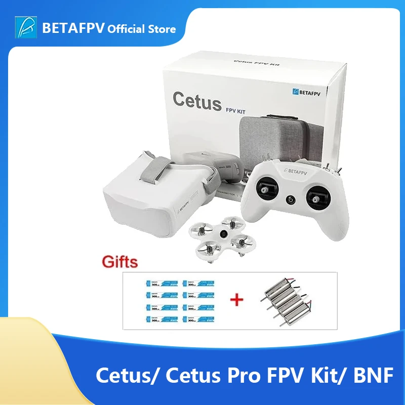 Квадрокоптер BETAFPV Cetus Pro /Cetus FPV, гоночный Радиоуправляемый Дрон для помещений, RTF/BNF VTX Frsky D8 vtx, нутродио 2 SE, передатчик, 14 дБи, VR02, очки
