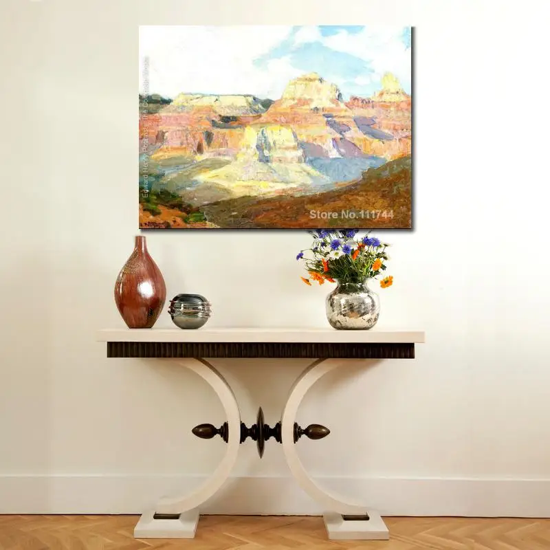 Картины с изображением людей Гранд Каньон Эдвард Генри поттаст маслом на холсте