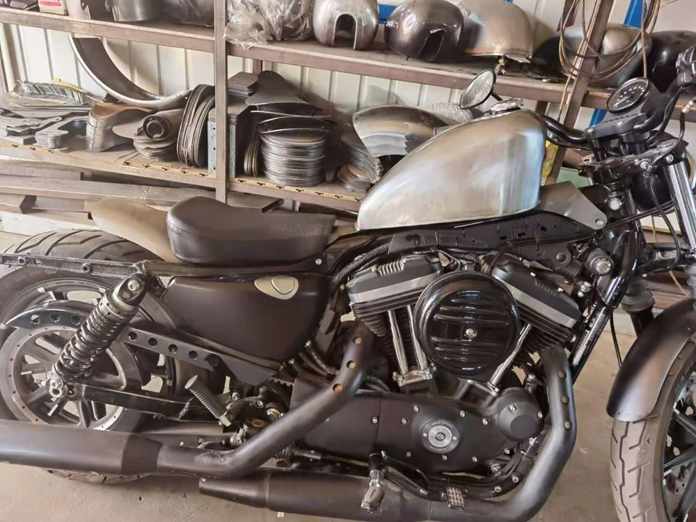 Мотоциклетный бензиновый бак масляный для Harley Davidson SPORTS TERC X48 883N 1200C 2006-2020