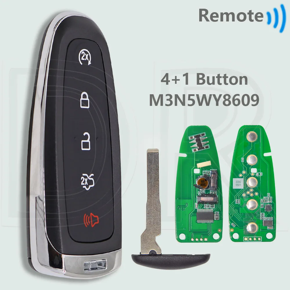 

DR M3N5WY8609 ID46 PCF7953 чип 315/433 МГц автомобильный дистанционный ключ для Ford Focus Edge Escape Flex Taurus Explore Expedition 2011-2018