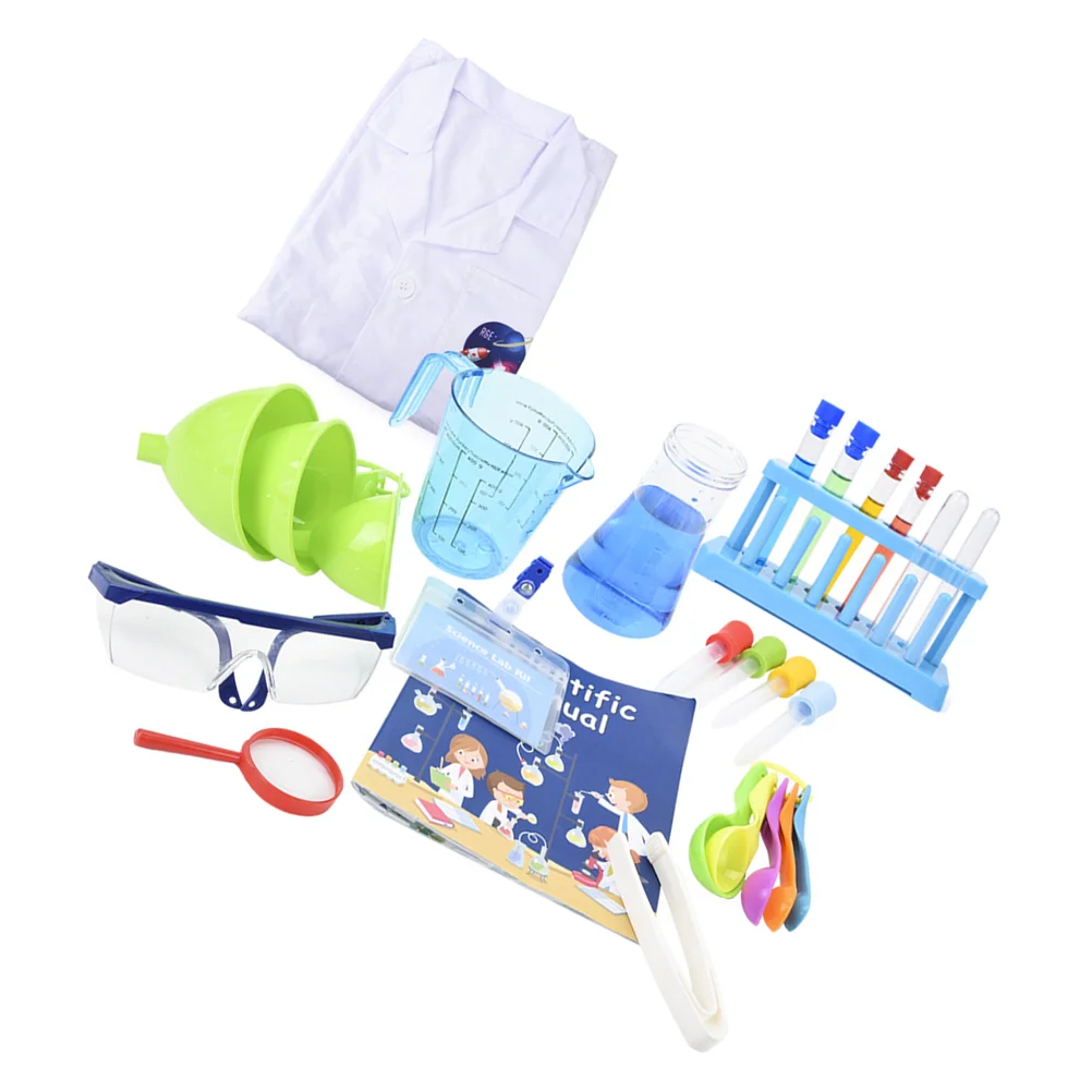 

Science Experiment Kit Experiments Kids Chemistry Cosplay Plastic Laboratory Child