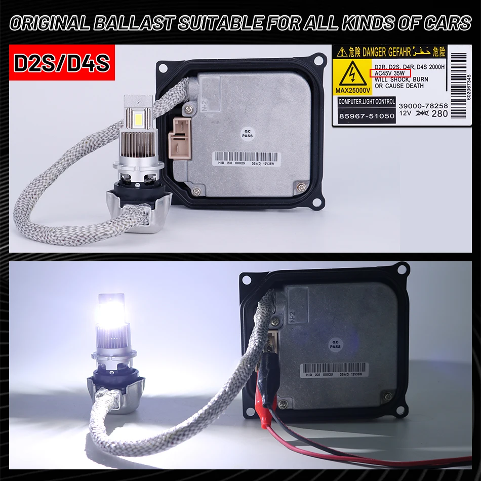 35w 55w Светодиодные Автомобильные Фары D2s D4s D1s D3s Xenon Hid Совместимые Противотуманные