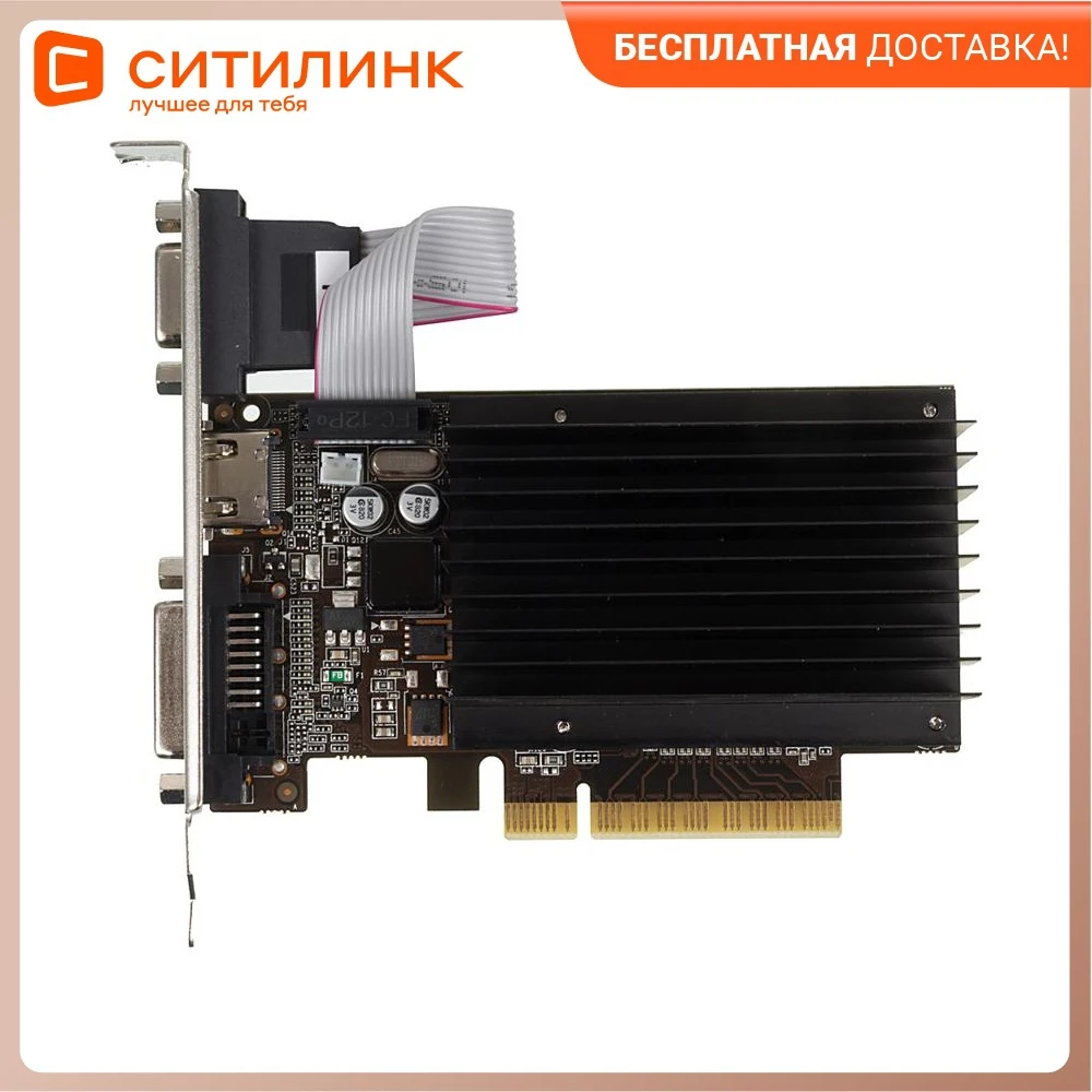 Video card PALIT NVIDIA GeForce GT 710 PA-2GD3H gaming PC high frequency graphics cards | Graphics Cards