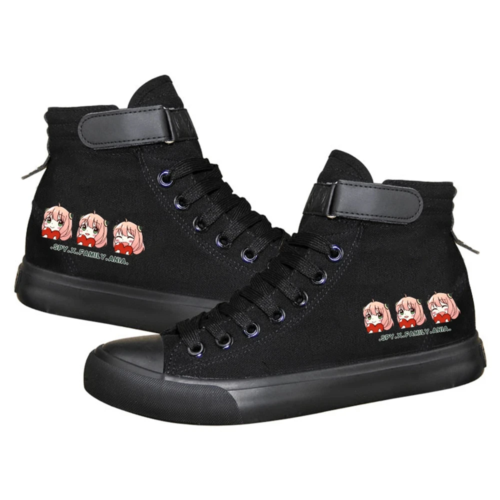 

Anime SPY FAMILY Yor Briar Anya Loid Forger Cartoon Student Casual Canvas Shoes Plimsolls Duck Sneakers
