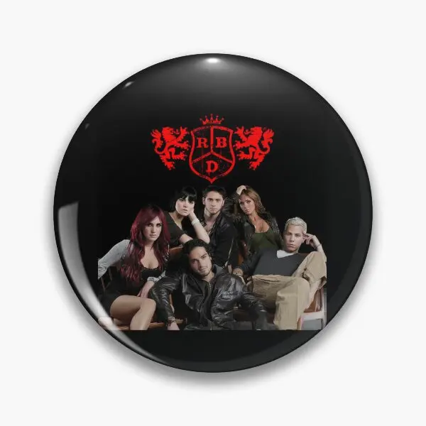 Berdendang Rbd латинский стиль мягкая Кнопка булавка Декор забавная для лацкана модная