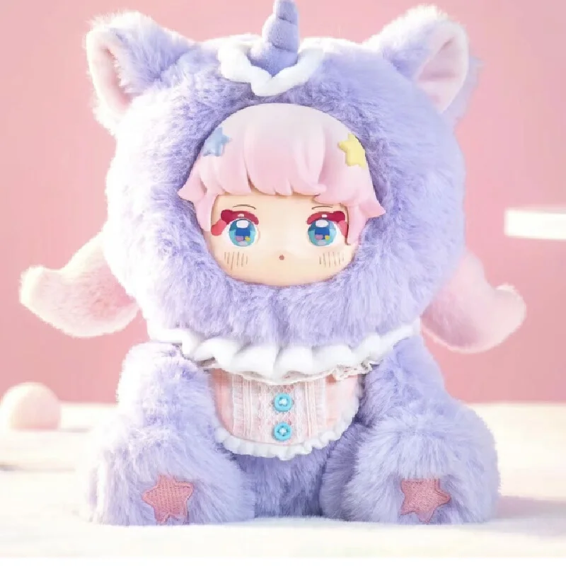 MINISO натуральная Nini Baby Animal Party Series плюшевая кукла слепая коробка модная орнамент