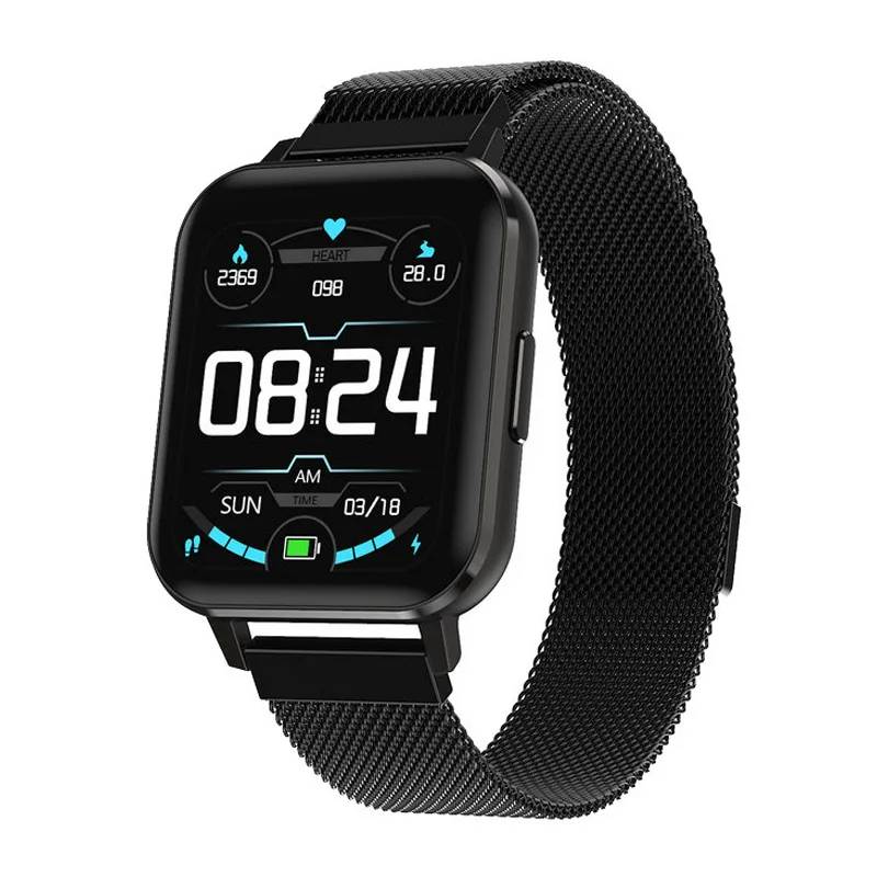 

DTX Smartwatch Men IP68 ECG Smart Watch 1.78 inch big screen Multi-Sports Mode Blood Pressure Oxygen Wristwatch VS T500 W98