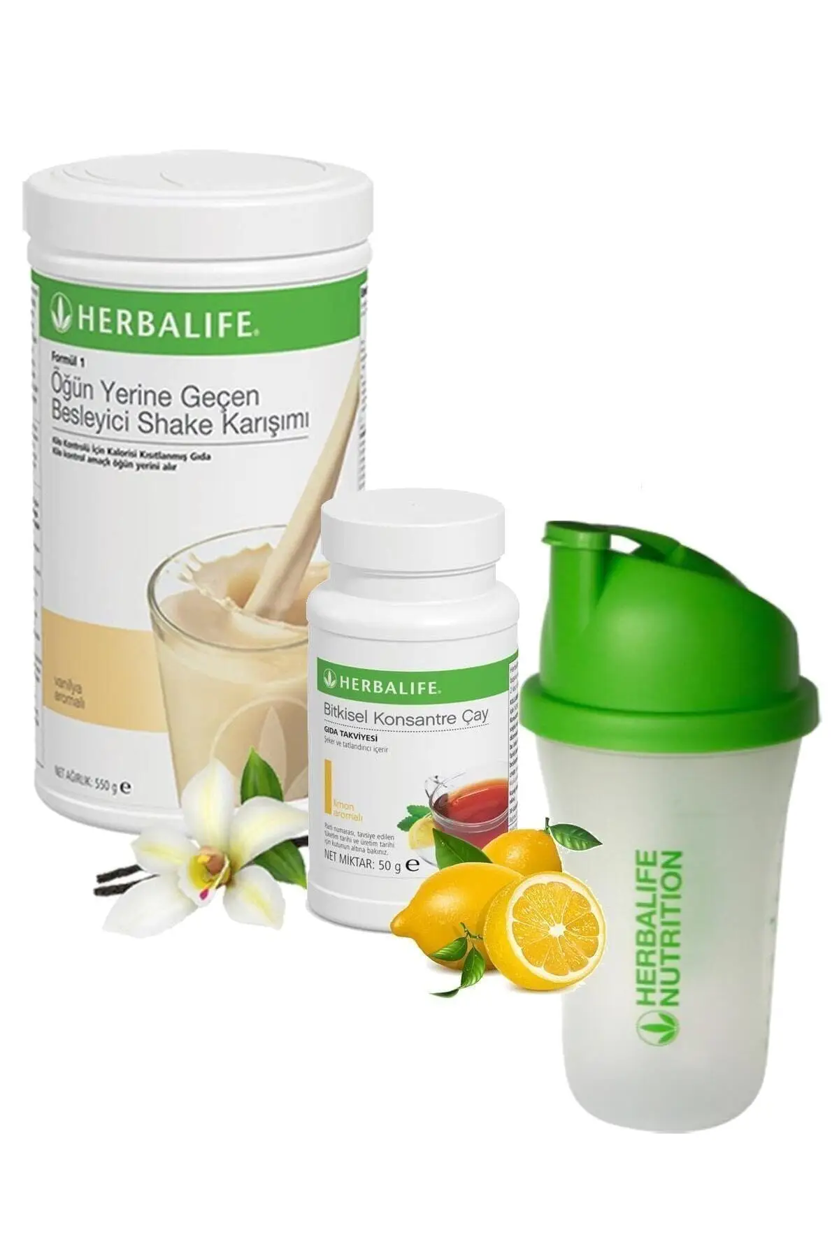 

Shake Vanilla 550 g + Tea Lemon 50 g + Shaker +