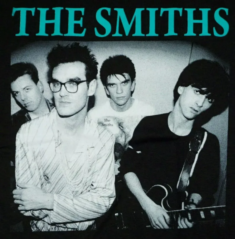 Футболка The SMITHS Morrissey Alt Indie Rock Band для взрослых мужская черная новая