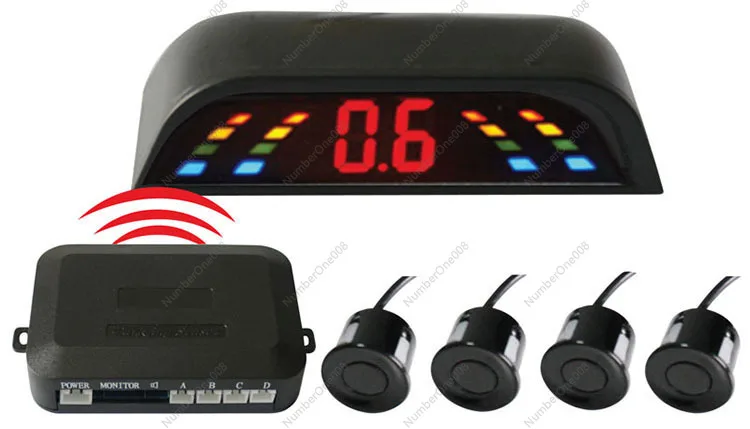 Универсальный беспроводной реверсивный радар BIBI акустический для