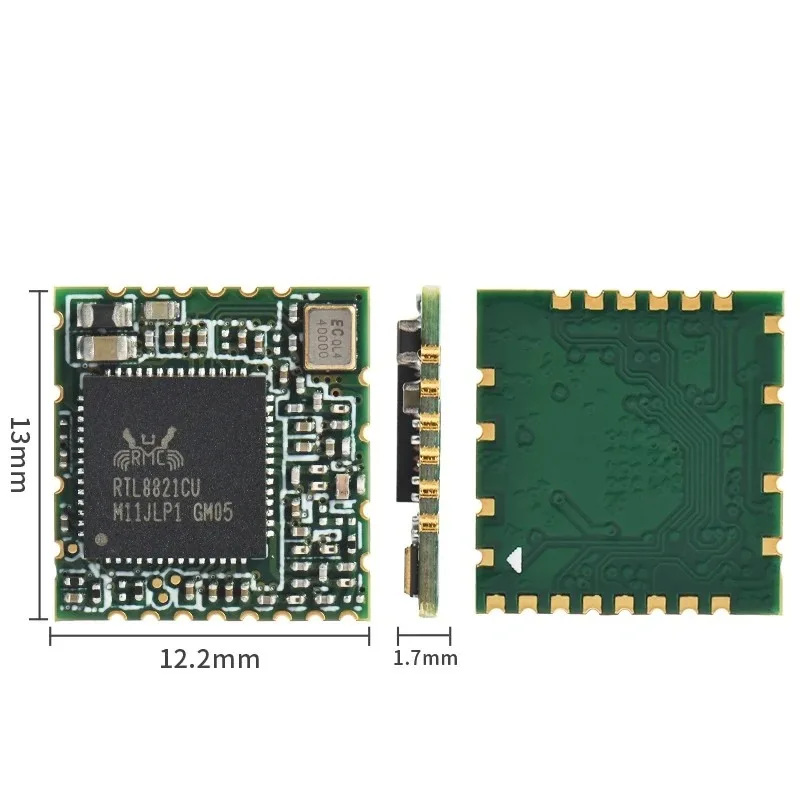 RTL8821CU WiFi беспроводной модуль 2 4G/5 8G двухдиапазонный wifi + BT Bluetooth USB интерфейс 3 V