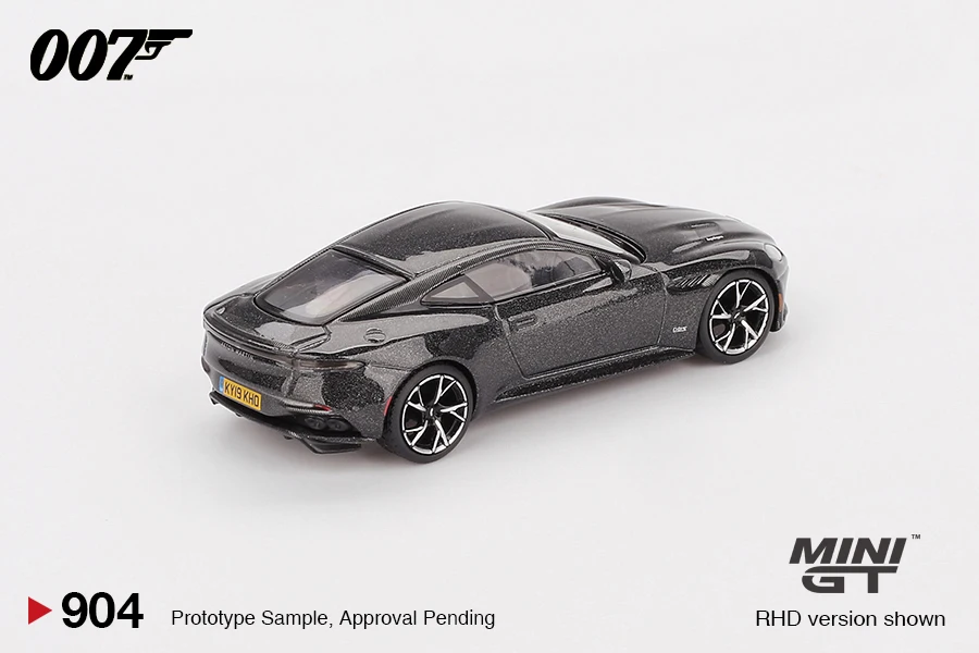 Фото MINIGT 1/64 Aston Martin DB10 Spectre MGT00910-007 Металлическая модель автомобиля из сплава, игрушка для мальчиков №5