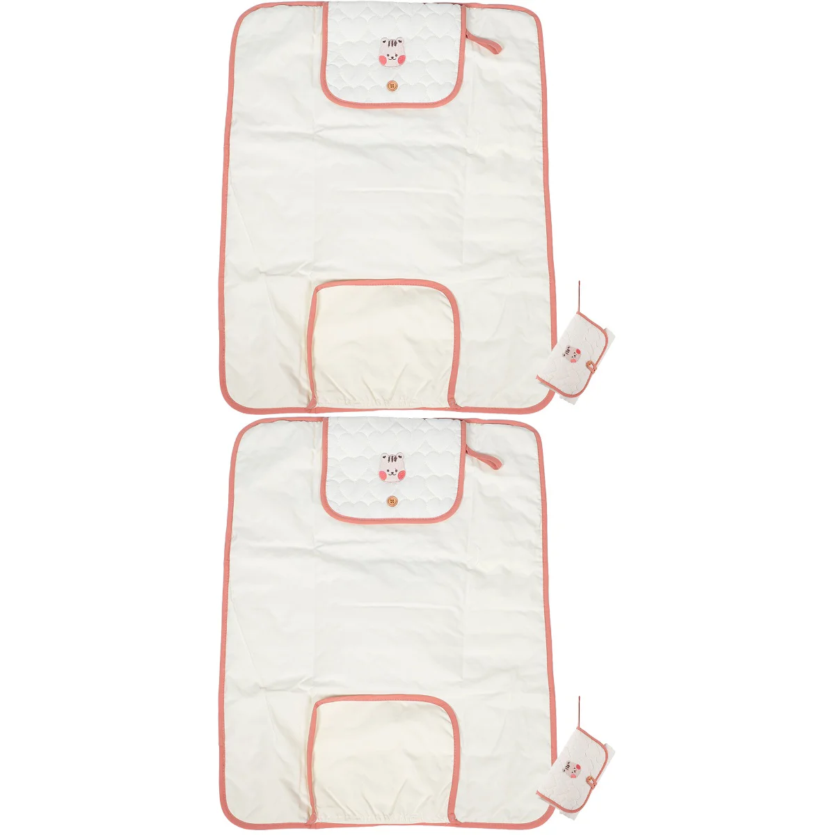 

2 Pack Urine Pad Toddler Mattress Children Waterproof Baby Bed Diaper Nursing Reusable Pee Breathable Cotton Girl Changing