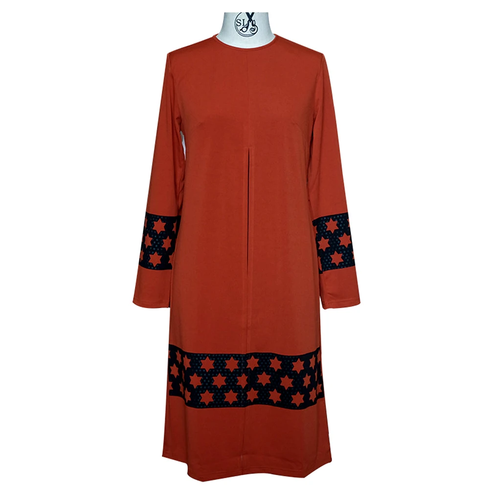 Muslim Women's Middle East New Style Suit Dubai Abaya 2-Piece Muslim Costume Southeast Asian Costume Moroccan Caftan Woman Robe