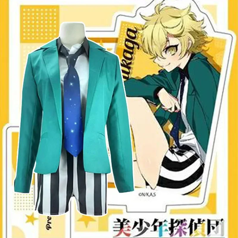 Аниме Pretty Boy Detective Club Bishounen Tanteidan Soutouin Manabu Yubiwa Sousaku Косплей Костюм