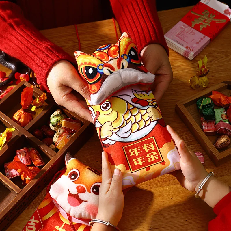 

Red Envelope Year of The Tiger 2022 Chinese New Year Decorations 2022 Tiger Red Pocket Envelope Hongbao Chinese New Year