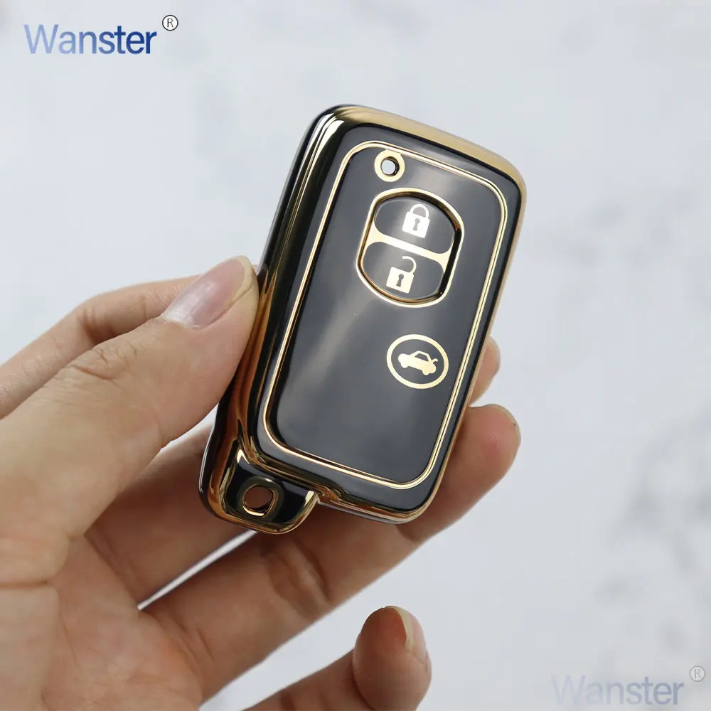 

2/3/4 бутылки из ТПУ, чехол для автомобильного смарт-ключа, чехол для брелока для Toyota Corolla Camry Avalon Prius RAV4 Highlander 4 Runner Land Cruiser