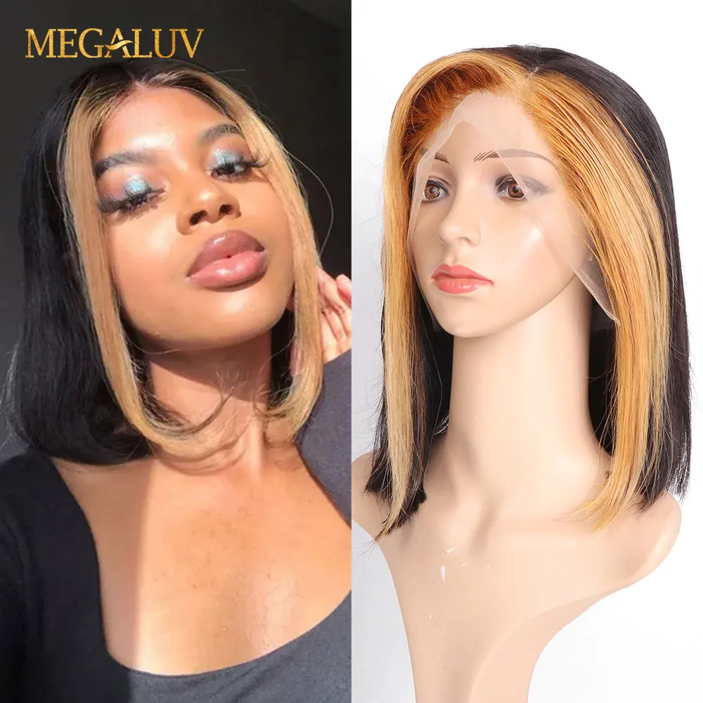 

Парик с прямыми волосами, H30 цвет, парики из человеческих волос, парик с прозрачной кружевной застежкой, парики с эффектом омбре, парики с предварительно выщипанными T-образными деталями, парик на сетке спереди