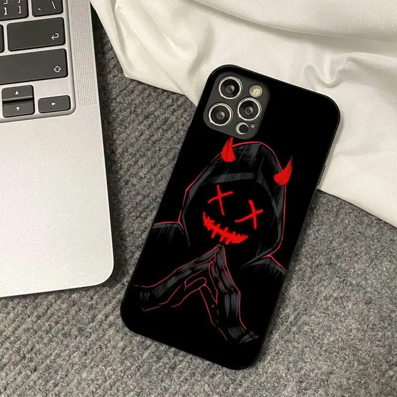 Чехол Devil Bad Boy для iPhone 11 12 13 Mini Pro Max 8 7 6 6S Plus X 5 SE 2020 XR XS.