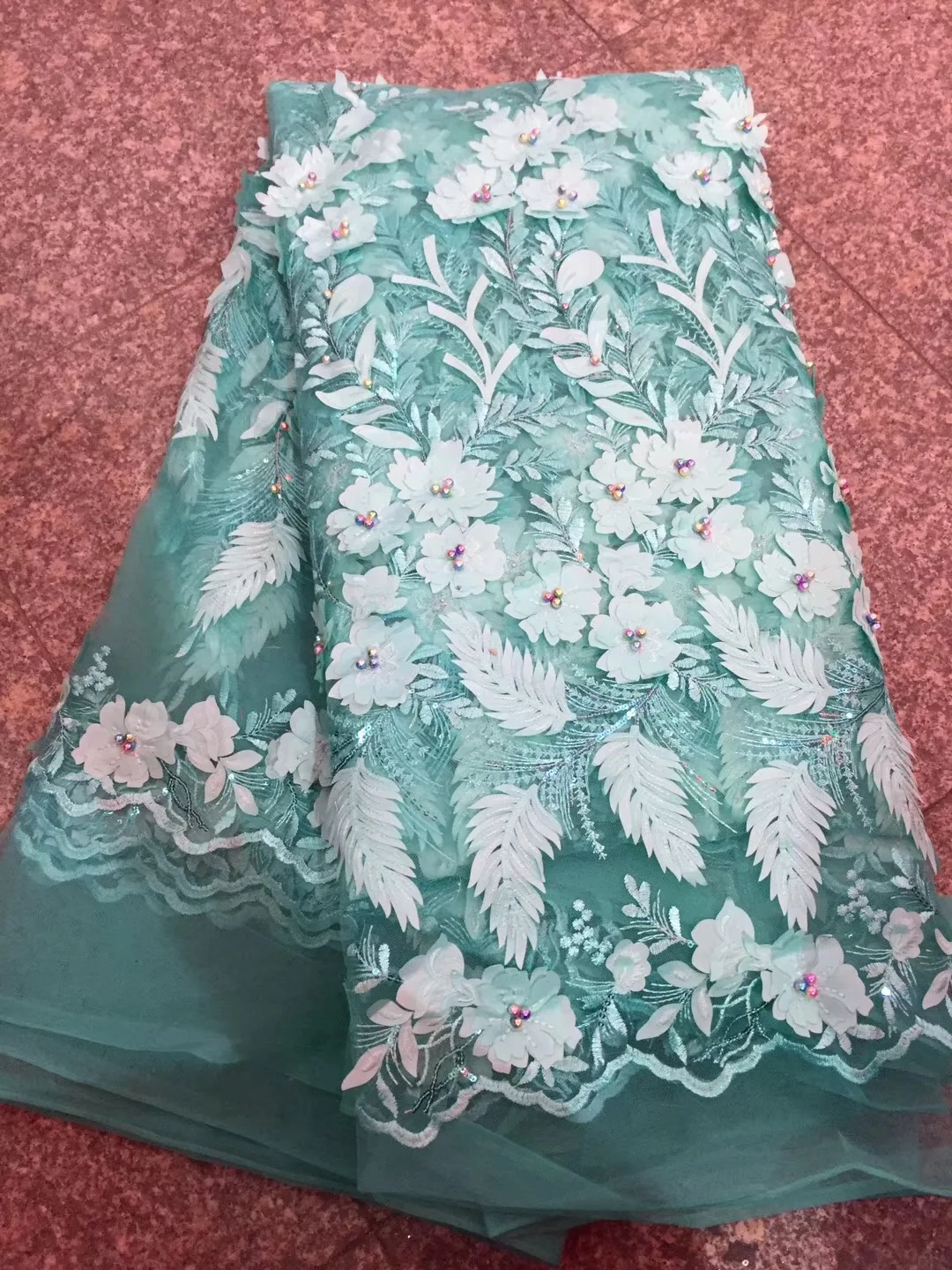 Новейший Королевский синий Лидер продаж французское кружево оптовая цена