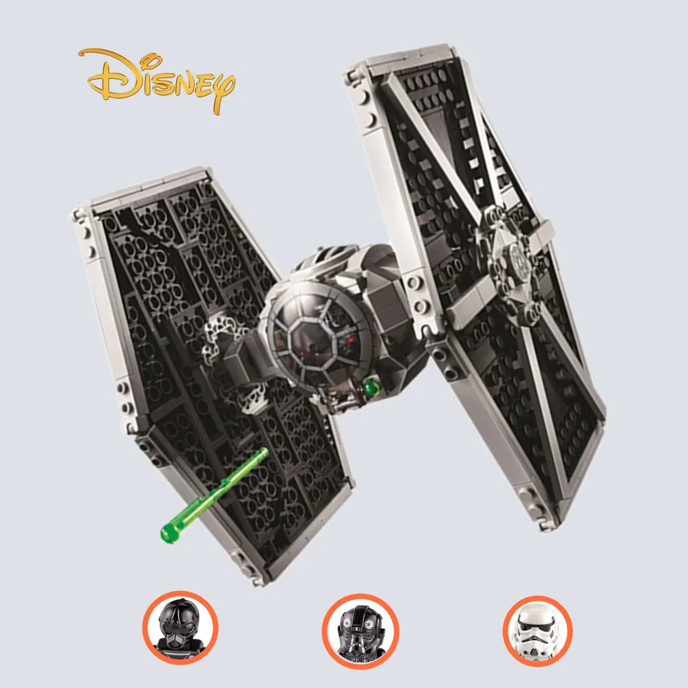 

Disney Stars Space Wars Imperial Tie Fighter Spaceship FIT 75300 Building Blocks Bricks Kids Christmas Boys Toys Gift