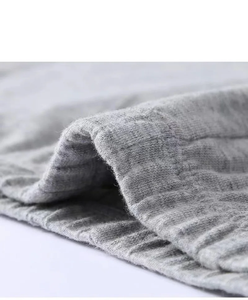 5pcs/Lot Pure Cotton Men's Underwear Mid-rise Boxer Shorts Middle Aged Plus Size High Quality Male Underpants Men Panties