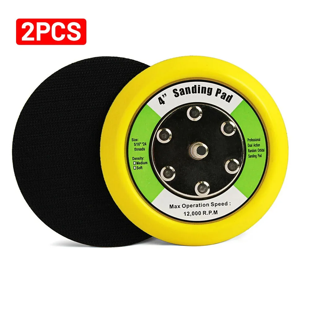 

3/4/5/6inch M8 Sanding Discs DA Polisher&Sander Pads Hook And Loop Random Orbital Backing Plates For Artificial Stone Furniture
