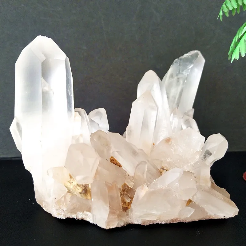 

Natural white Crystal Ornament home Mage Chakra Spiritual Energy Meditation Repair Reiki Healing Crystal wealth Healing Exorcism