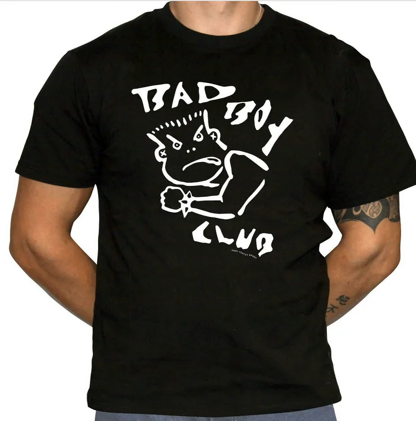 

Bad - Boy Club T-Shirt - Defunct 80s/90s Streetwear - 100% Cotton Shirt