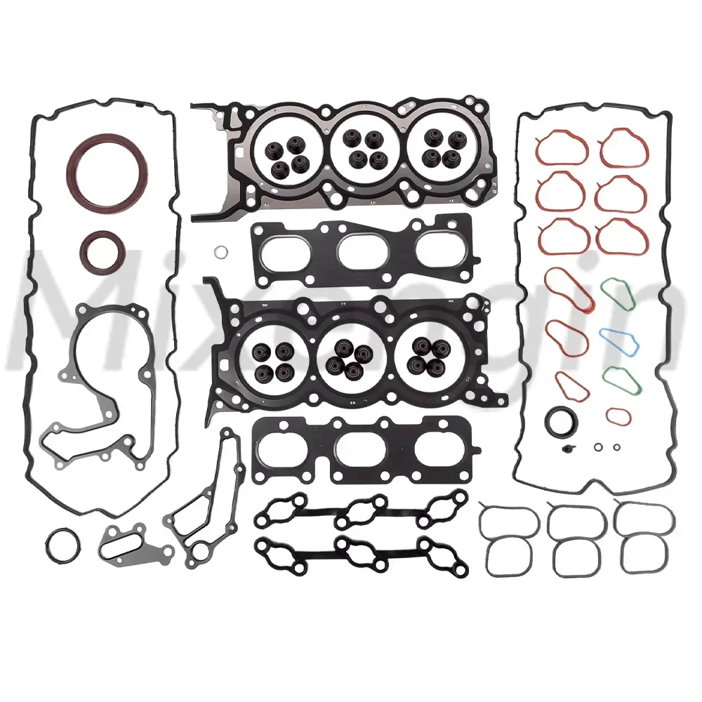 Для Hyundai Genesis Grand Santa Fe Grandeur Kia Cadenza Sedona 3.0L 3.3L 3.5L V6 GAS 06-20 Комплект прокладок головки