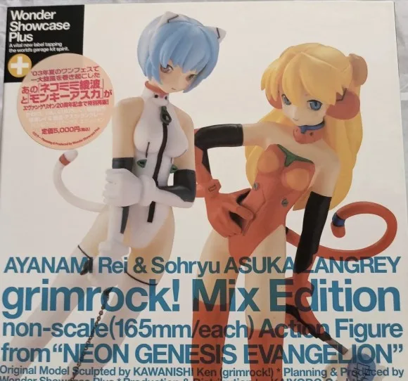 

Resin Figure Unpainted Model kit Garage Kit WF venue limited WSC EVA little devil Ling Bo Li Asuka 2Pcs Unpainted Anime