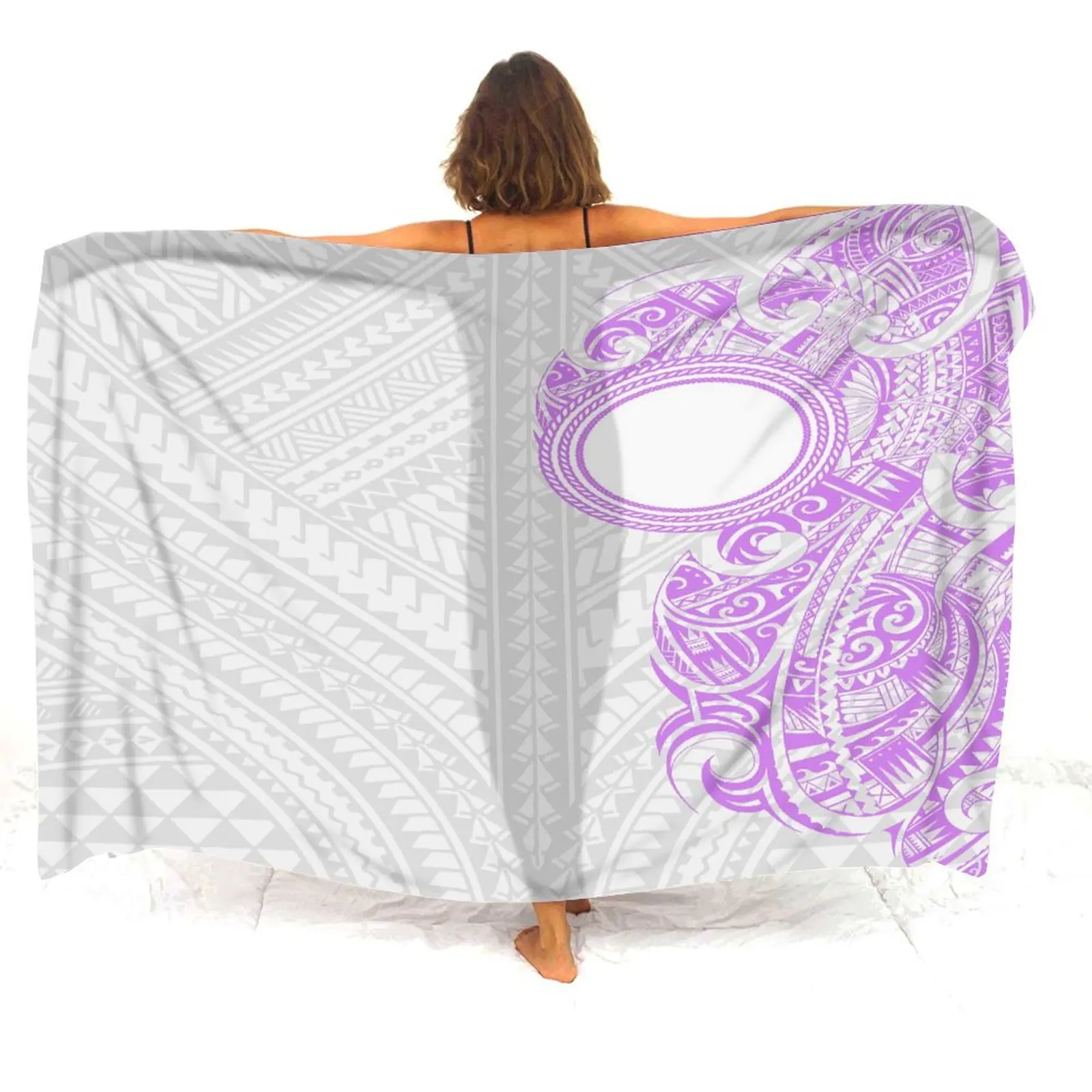 Летние горячие продажи женские саронги пользовательский полинезийский