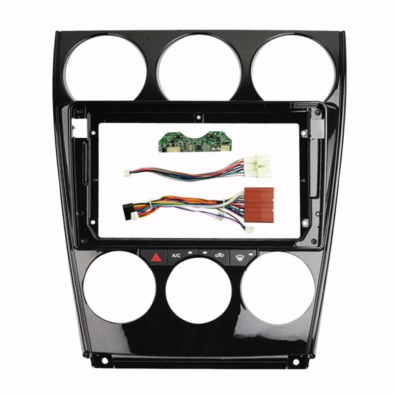 Fascia per autoradio 2Din per Mazda 6 2004-2016 DVD adattatore per piastra telaio Stereo montaggio Dash installazione Kit cornice cornice