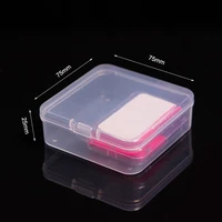 translucent packaging box pp convenient geometric square box simple plastic box packaging box waterproof transparent storage box