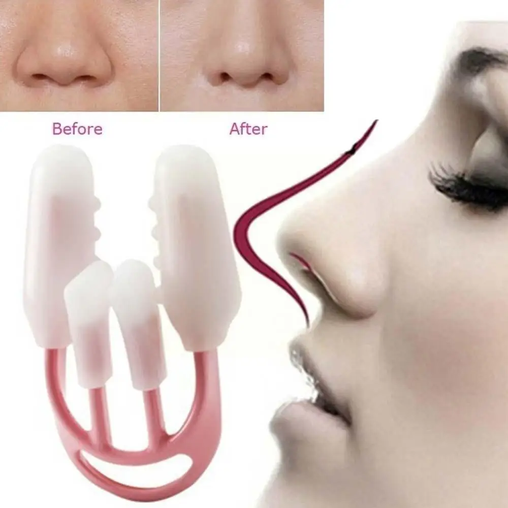 

Nose Up Lifting Shaping Shaper Orthotics Clip Beauty Slimming Up Nose Nose Straightening Massager Clip Tool Corrector Clips K6F3