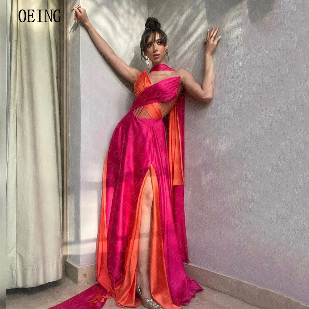 

Атласный корсет с Боковым Разрезом, а-силуэт